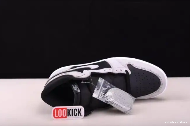 Cheap High Light Jordan Black White Air 555088-035 Grey 1 Retro Smoke 0413